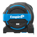 Empire 8m Tape Measure with Dual-Side Markings