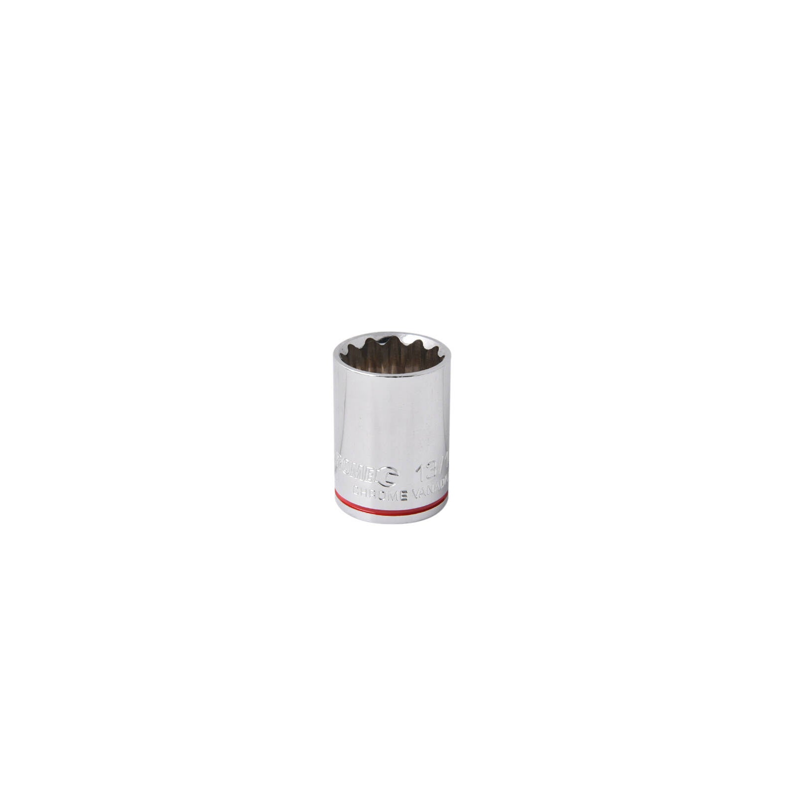 Kincrome 13/16" 1/2" Drive 6-Point Socket, Mirror Polish Finish