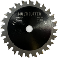 Craftmaster 76mm Tungsten Carbide Tipped Multicutter Blade for Cut-Off Saws