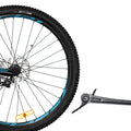 StorEase Wall Storage System Roll-On Bike Rack, Black Powder Coated Steel, 35kg, Indoor