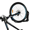 StorEase Wall Storage System Roll-On Bike Rack, Black Powder Coated Steel, 35kg, Indoor