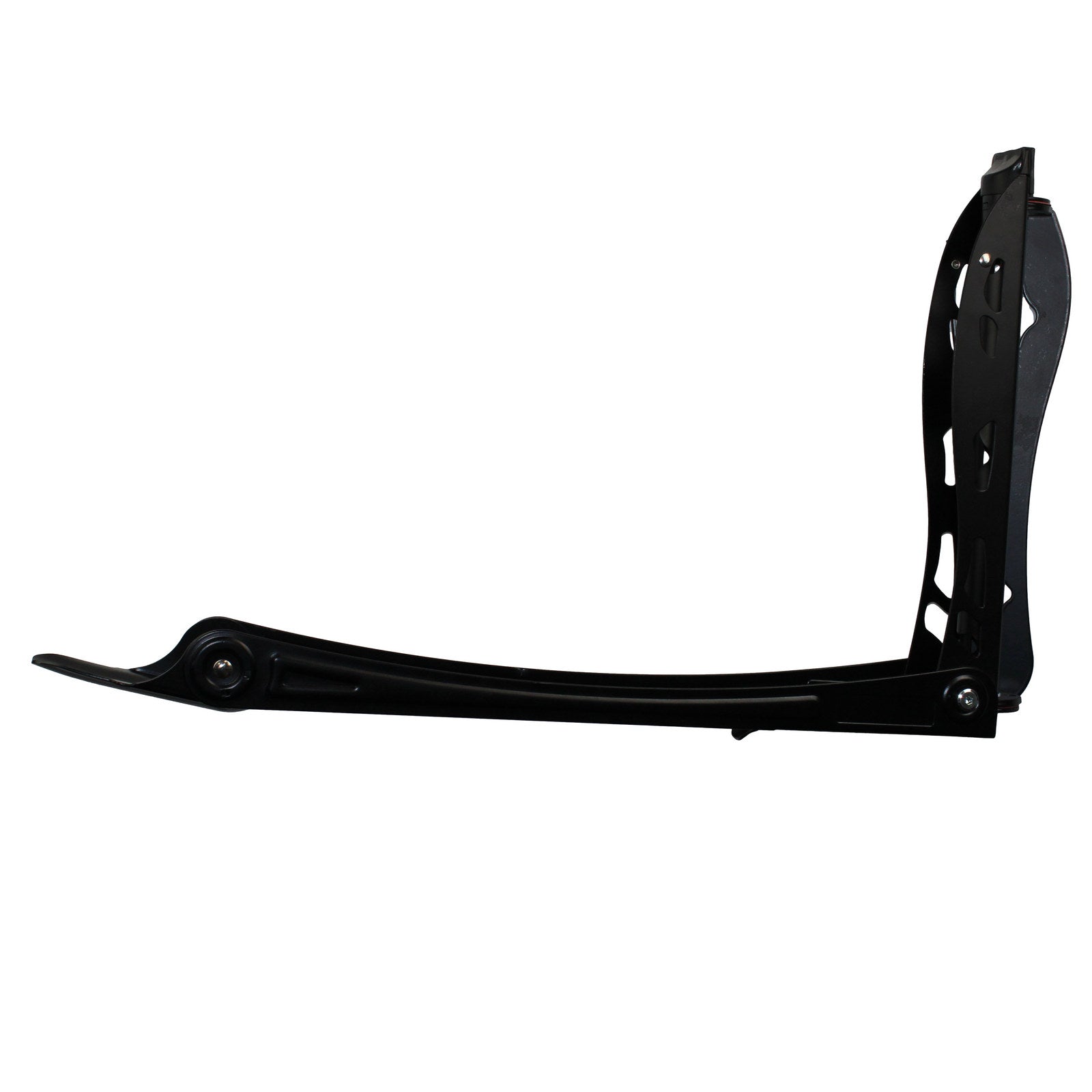 StorEase Wall Storage System Roll-On Bike Rack, Black Powder Coated Steel, 35kg, Indoor