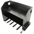 StorEase Wall Storage System Power Tool Caddy, Black Powder Coated, Indoor