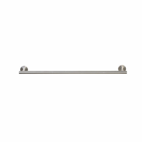 Barelli Toscana Single Towel Bar 60cm Satin Nickel Stainless Steel