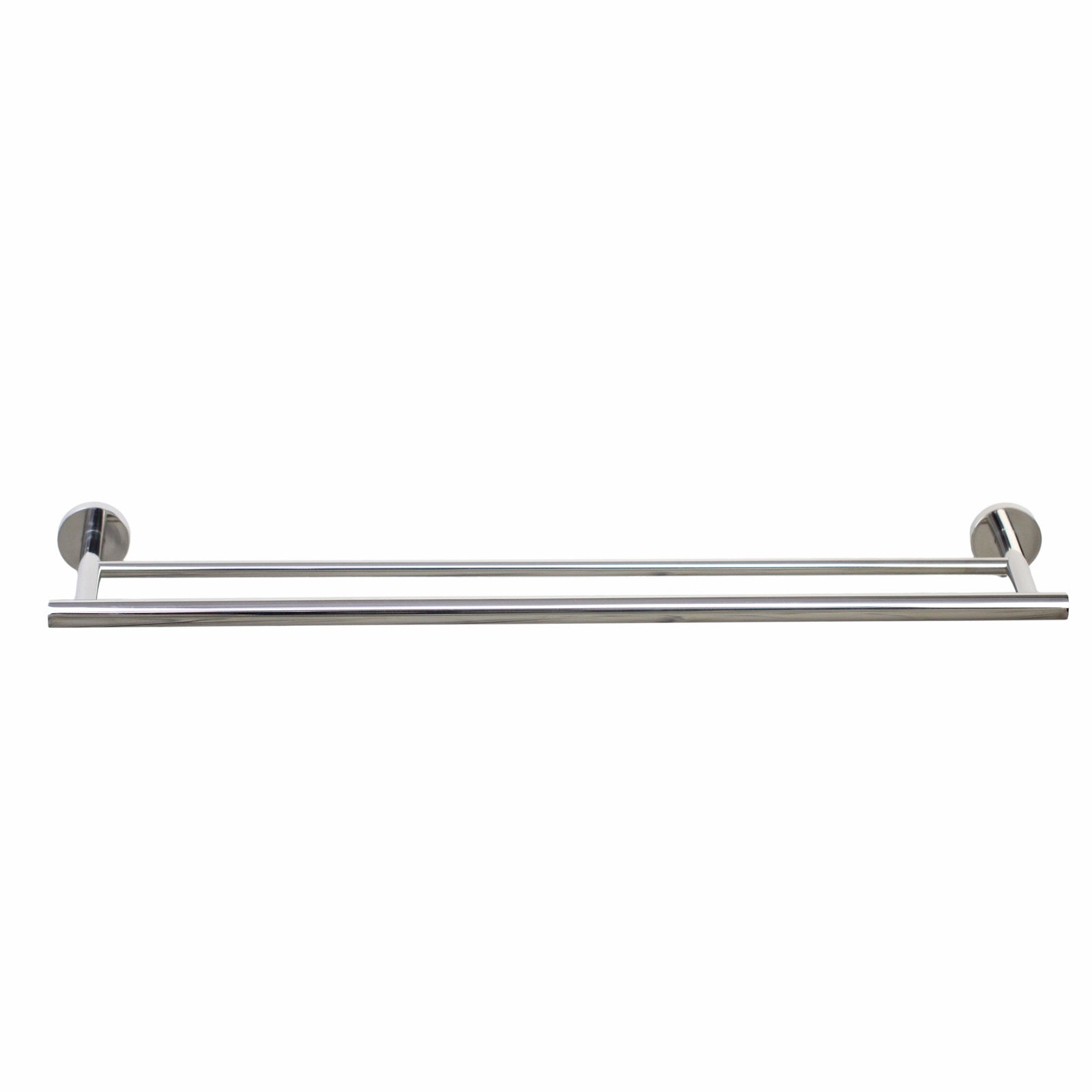 Barelli Toscana 90cm Polished Chrome Double Towel Bar Stainless Steel