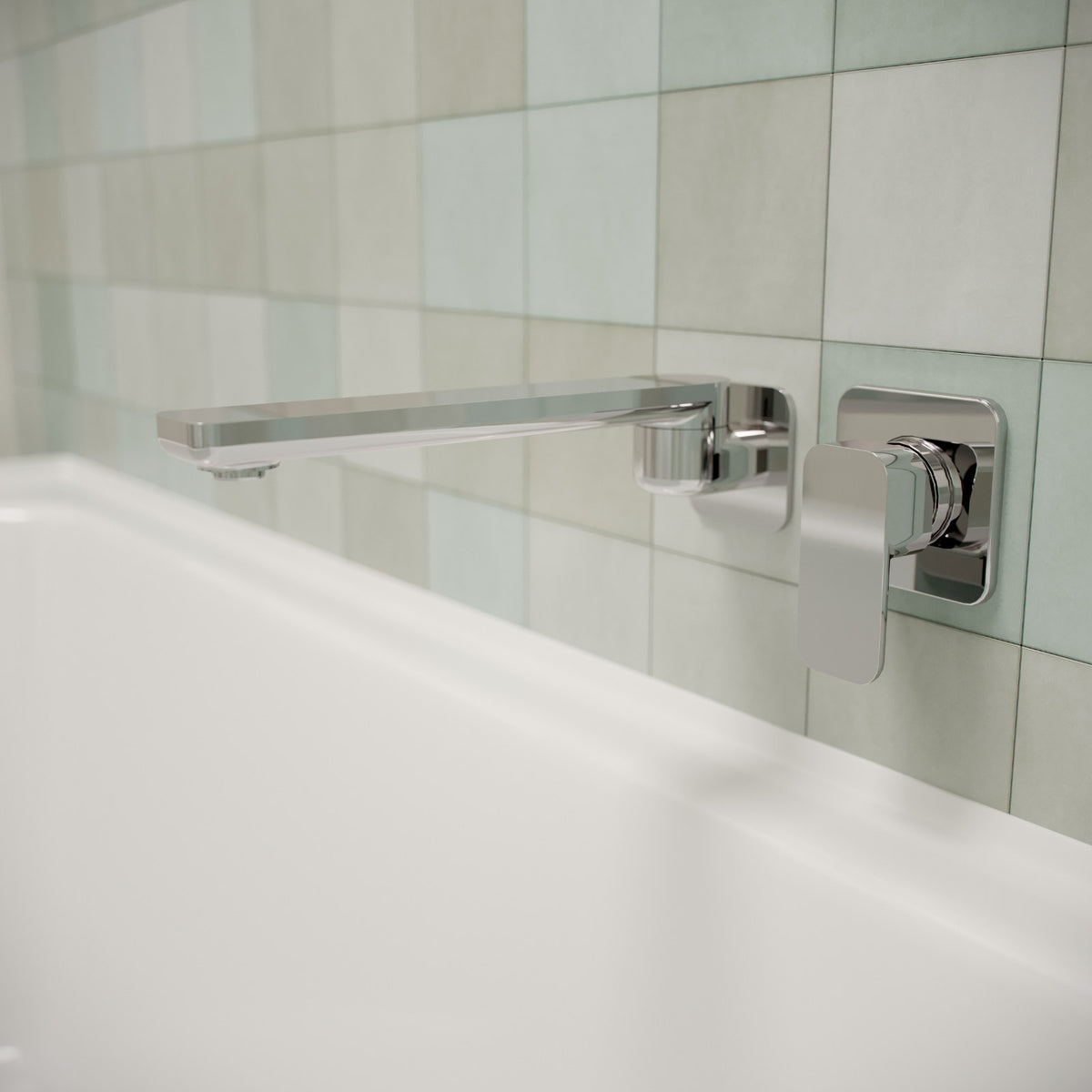 Mondella Overture Lead Free Shower / Wall Mixer Chrome 35mm Cartridge WaterMark Certified