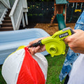 Ryobi USB High Volume Inflator 2Ah Kit RVI4K