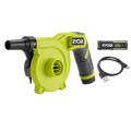 Ryobi USB High Volume Inflator 2Ah Kit RVI4K
