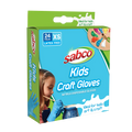 SABCO Kids Craft Gloves Nitrile 24 Pack Extra Small Powder-Free