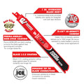 Diablo 9" Steel Demon 10TPI Carbide Reciprocating Saw Blade for Medium Metal