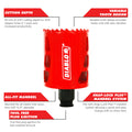 Diablo 54mm Bi-Metal Hole Saw, 60mm Depth, Wood Steel Plastics