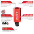 Diablo 1-3/8 inch Demo Demon Carbide Rough-In Hole Saw, 60mm Depth