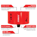 Diablo 152mm Bi-Metal Hole Saw, 60mm Depth, Wood Steel Plastics