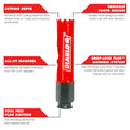Diablo 20mm Bi-Metal Hole Saw 60mm Depth for Wood, Steel & Plastic