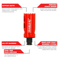 Diablo 44.5mm Bi-Metal Hole Saw 60mm Depth for Wood, Steel & Plastic