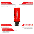Diablo 32mm Bi-Metal Hole Saw 60mm Depth for Wood, Steel & Plastic