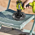Ryobi 150mm Round Hard Bristle Brush RDBRHB150