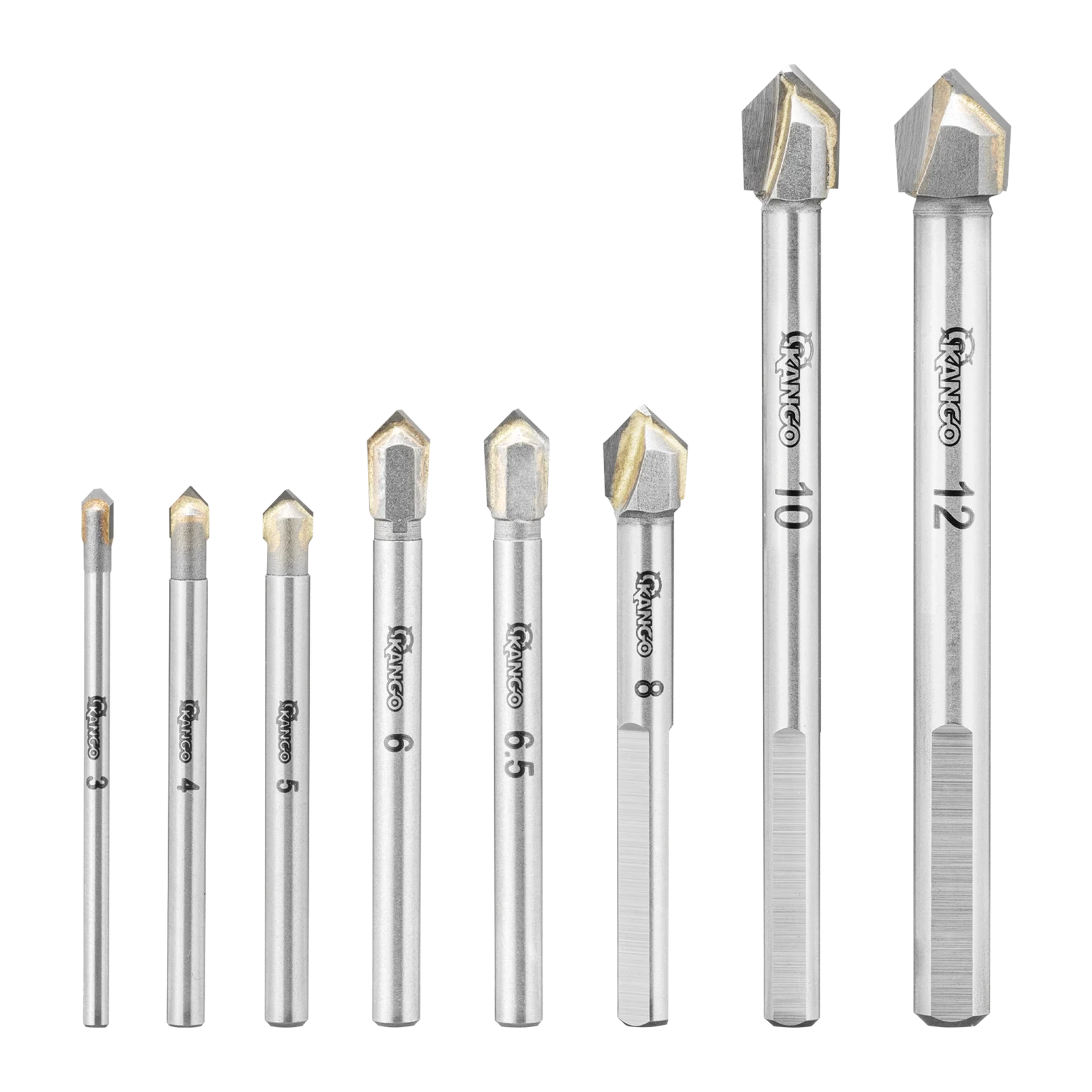 Kango 10mm Glass And Tile Drill Bit - Carbide Head, Wet or Dry