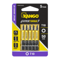 Kango 50mm TX10 Hypertorque Impact Driver Bit 5 Pack KYIDBTX105052