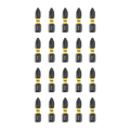 Kango 25mm PH2 Hypertorque Impact Driver Insert Bits - 20 Pack, Magnetised