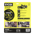 Ryobi 254mm 40T Mitre Saw Blade - Fine Finish for Timber, RCSB254T40
