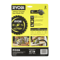 Ryobi 184mm 24T and 40T Circular Saw Blade 2 Pack RCSB1842S