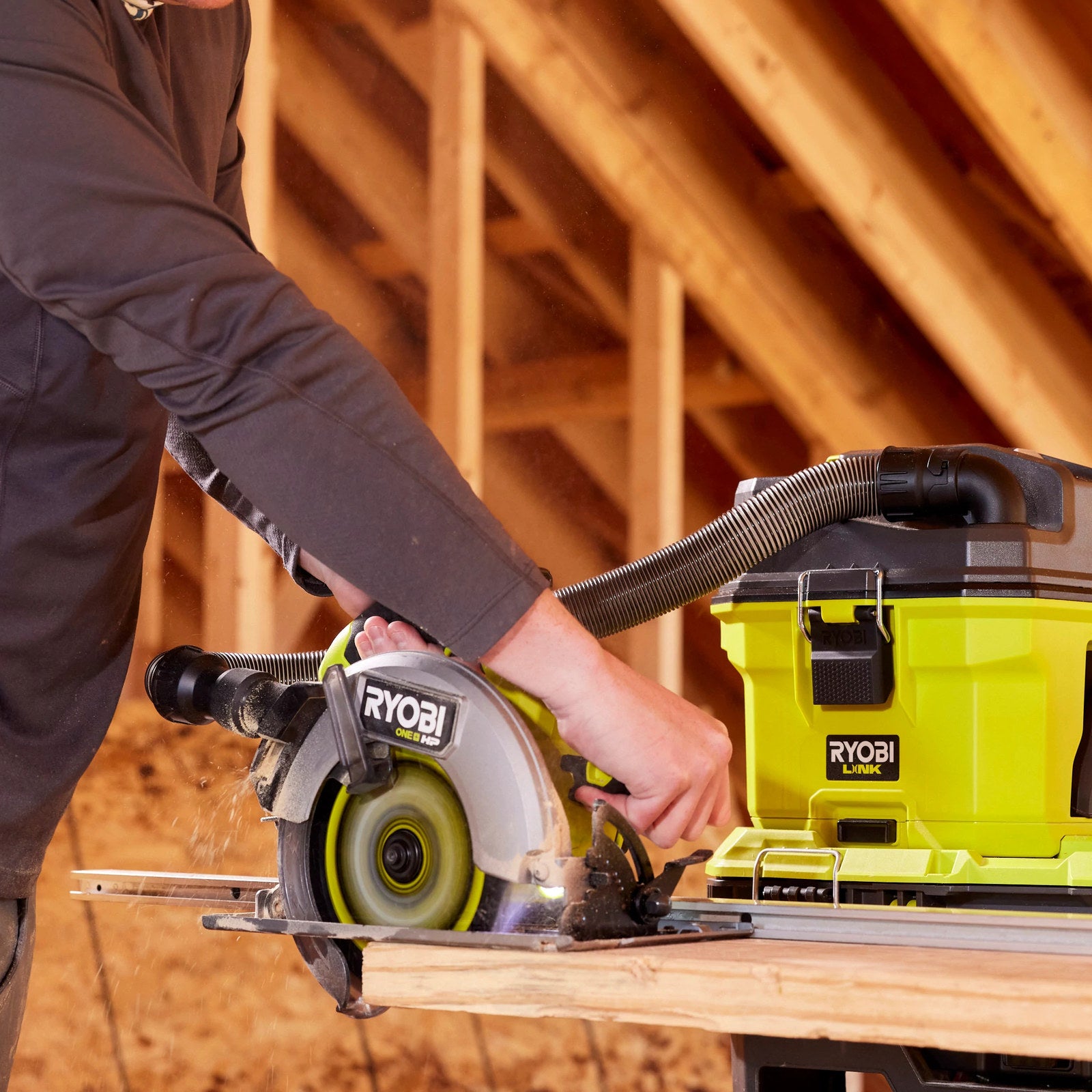 Ryobi 165mm 24T and 40T Circular Saw Blade 2 Pack - Anti-Stick Coating