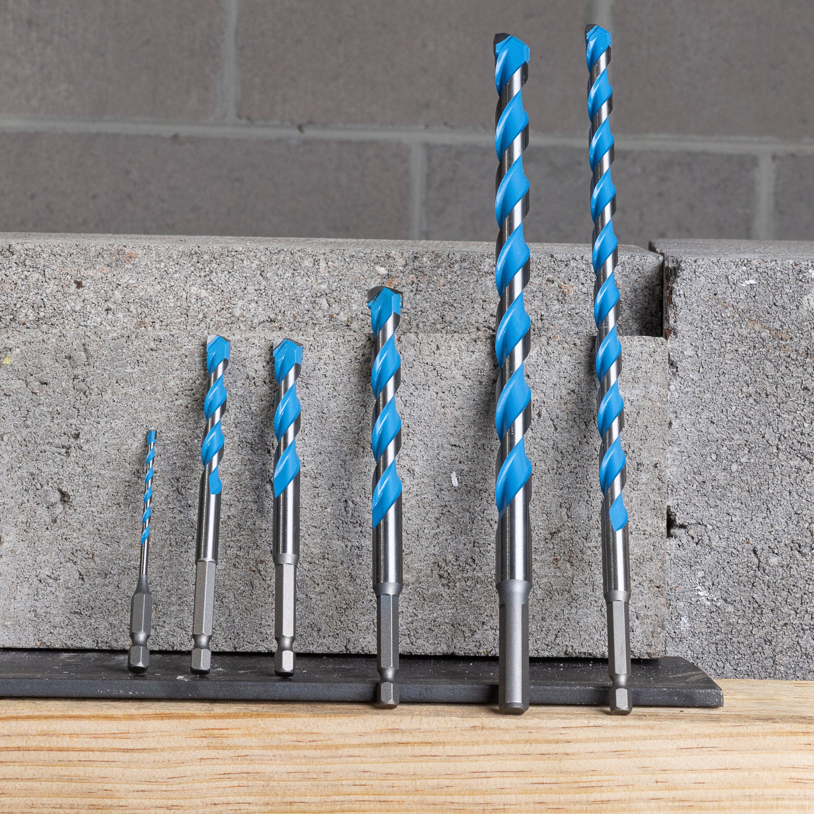 Kango 5 x 100mm Multi-Material Drill Bit - Carbide Tip, 1/4" Hex Shank