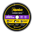 Kango 254mm 72T Composite Decking Mitre Saw Blade - Triple Chip Grind Teeth