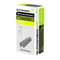 PowerFit 38mm 18 Gauge 6000 Series Electro-Galvanised Narrow Crown Staples - 2000 Pack