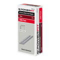 PowerFit 10mm 80 Series Electro-Galvanised Wide Crown Staples - 2000 Pack