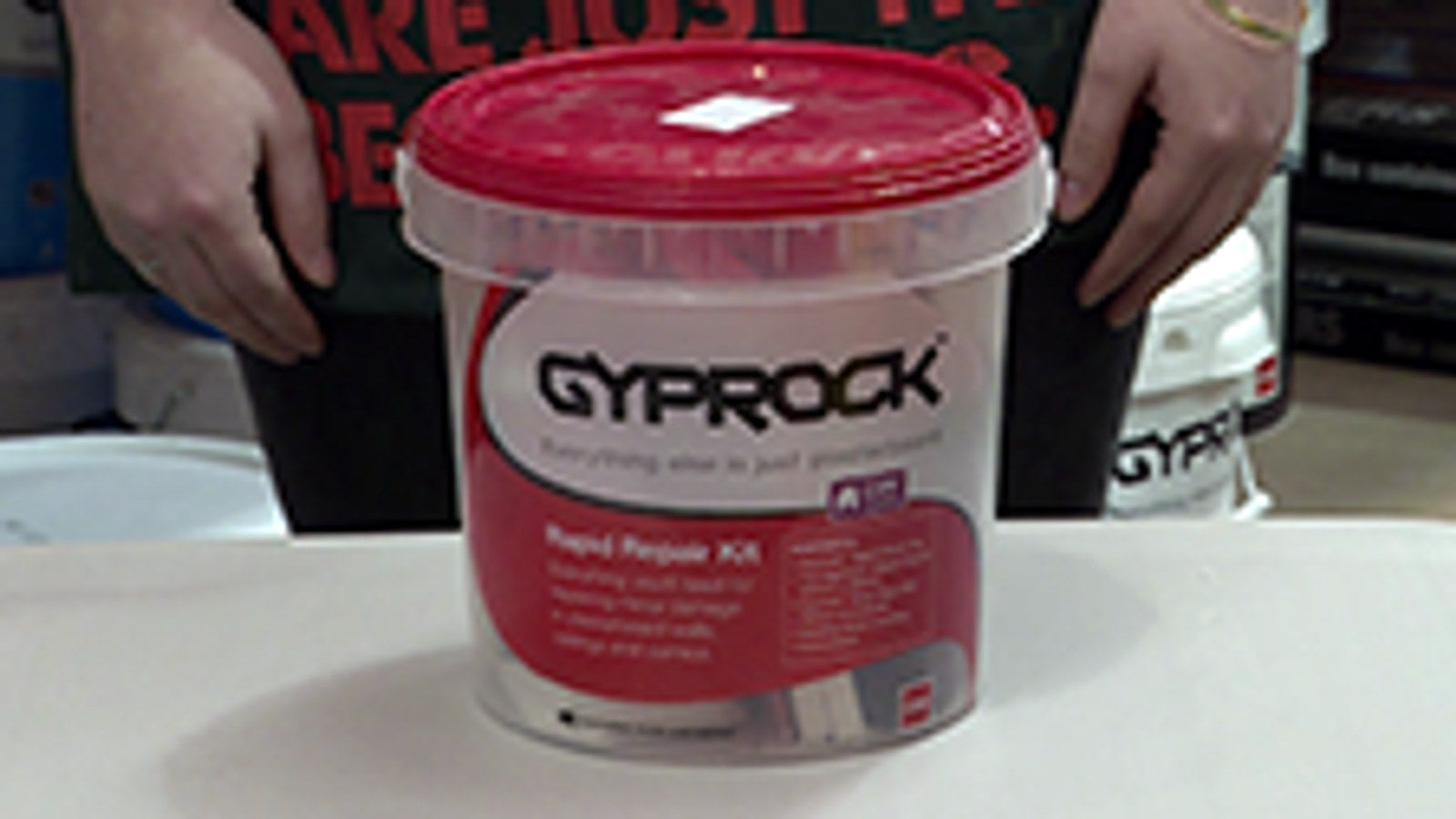 Gyprock CSR 1.5kg DIY Rapid Plaster Repair Kit, Sandable Plasterboard Patch Set