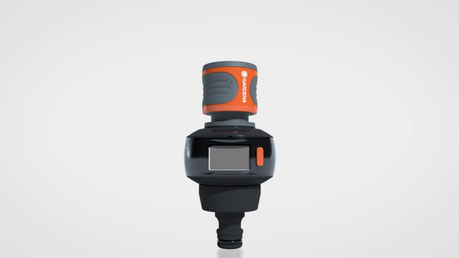 GARDENA AquaCount Water Meter, Digital Display, Hose-End, Battery Powered, 18350-25