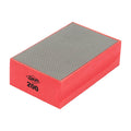 QEP Diamond Sanding Block 200 Grit, Fine, Wet and Dry, for Tile Stone Granite Glass