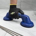 QEP ProMAXGrip Double Suction Cup, 80kg Hold, for Large Format Tile Lifting