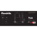 Mondella Rococo Pull Down Sink Mixer Brushed Nickel, 6L/min 5 Star, 304 Stainless Steel, Braided Hose