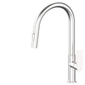 Mondella Rococo Pull Down Sink Mixer Brushed Nickel, 6L/min 5 Star, 304 Stainless Steel, Braided Hose