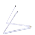 Trojan 1m Folding Ruler, 4-Fold, Metric, Bevelled Edge