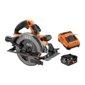 AEG 18V FUSION 184mm Brushless Circular Saw 5Ah FORCE Kit A18FCS6851