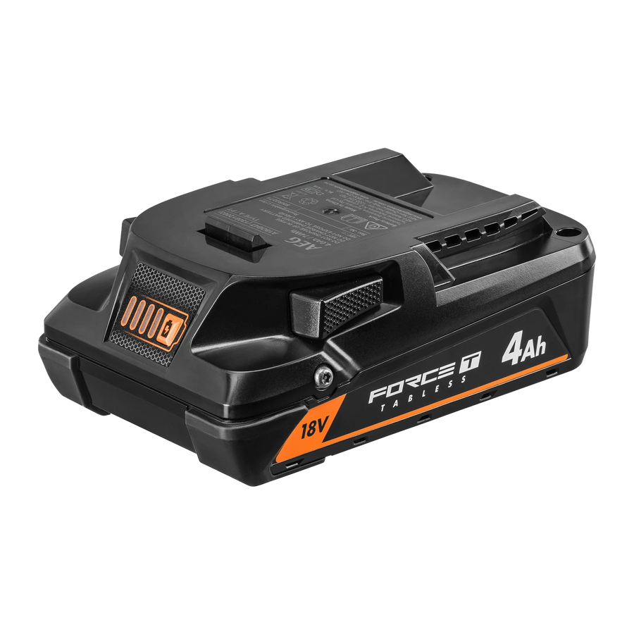 AEG 18V 4Ah FORCE Tabless Battery A18OB4T