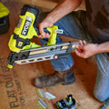 Ryobi 18V ONE+ HP Brushless 30-34° Framing Nailer 4Ah Kit, Cordless, RFN1830X14