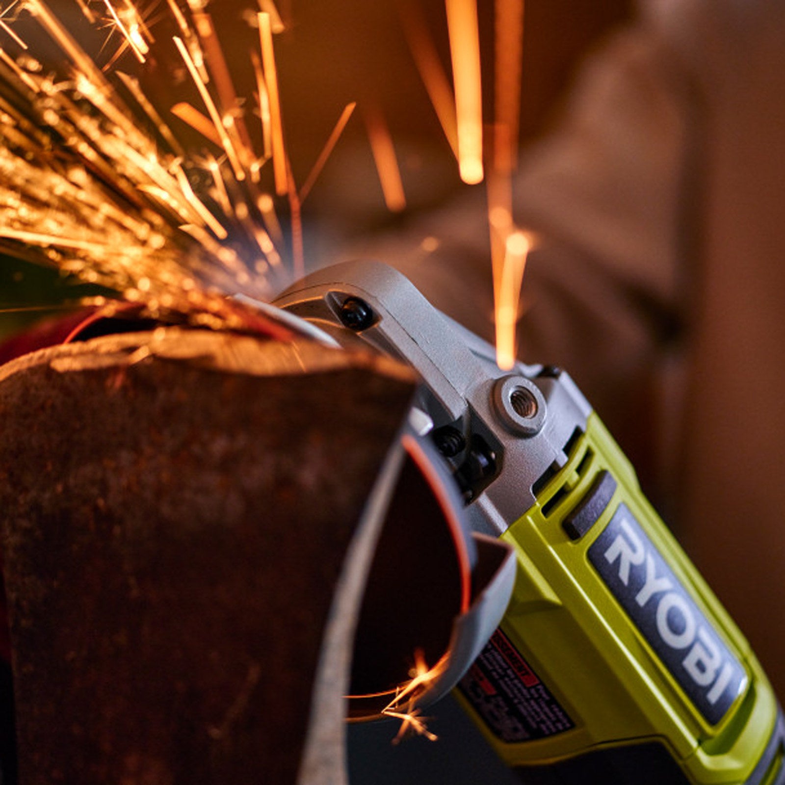 Ryobi 18V ONE+ 115mm Angle Grinder 4.0Ah Kit R18AG14A