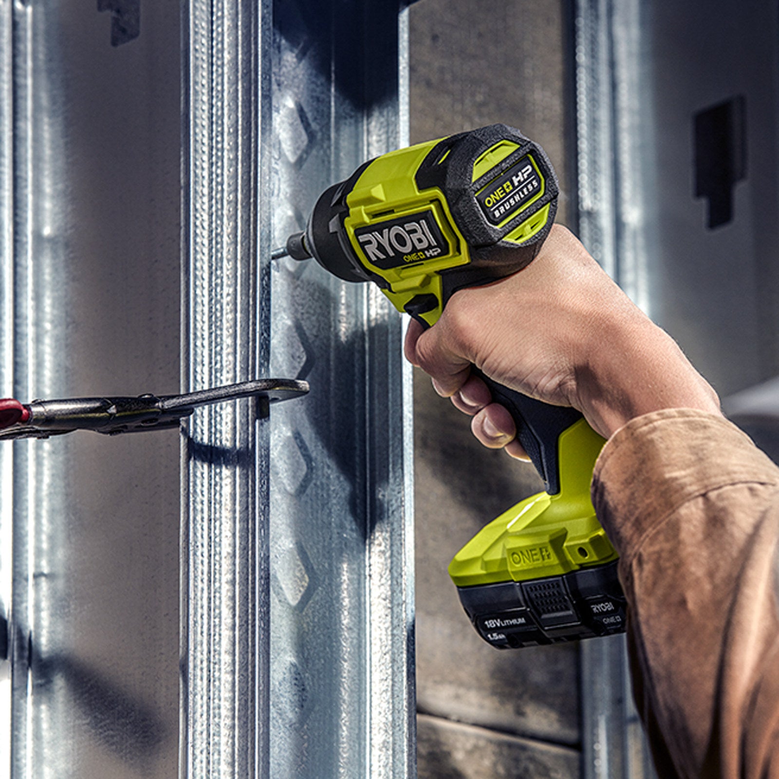 Ryobi 18V ONE+ HP Brushless 4 Piece 4Ah Kit R18X4C1X42B