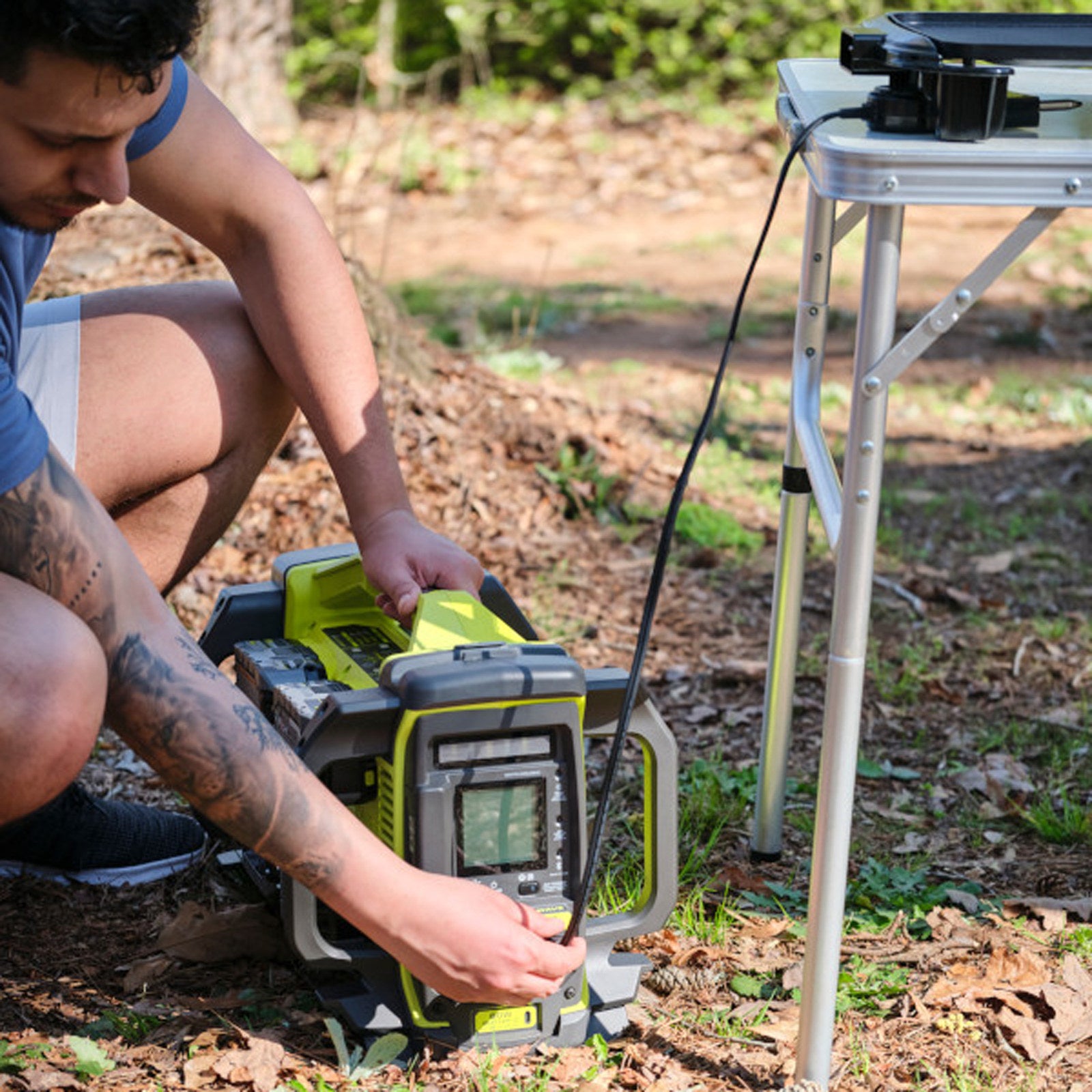 Ryobi 18V ONE+ 1800W Powerstation R18PS1800CP - Portable Inverter (Tool Only)