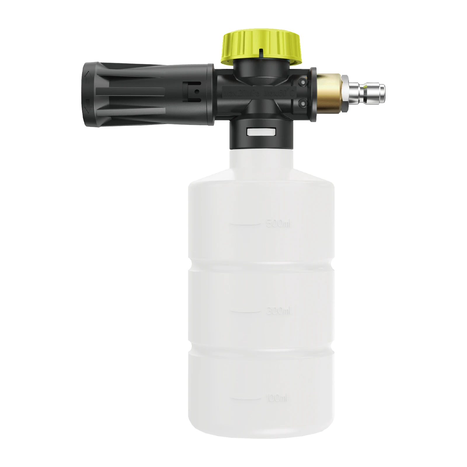 Ryobi Pressure Washer Detergent Bottle 600ml - 1/4" Quick-Connect Soap Applicator