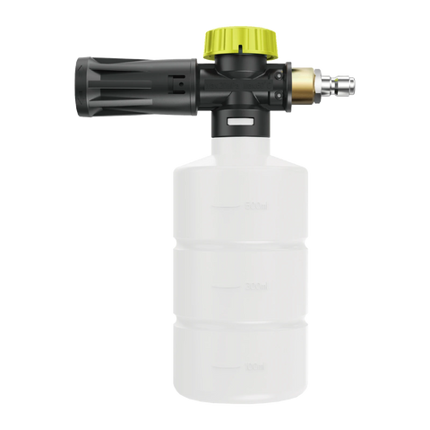 Ryobi Pressure Washer Detergent Bottle 600ml - 1/4" Quick-Connect Soap Applicator