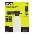 Ryobi Pressure Washer Detergent Bottle 600ml - 1/4" Quick-Connect Soap Applicator