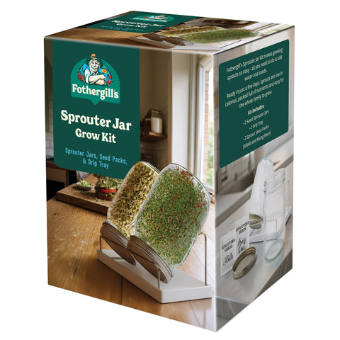 Mr Fothergill's Twin Sprouter Jar Grow Kit