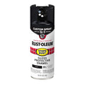 Rust-Oleum Custom Spray 5 in 1 Gloss Black 340g - Aerosol for Metal & Wood