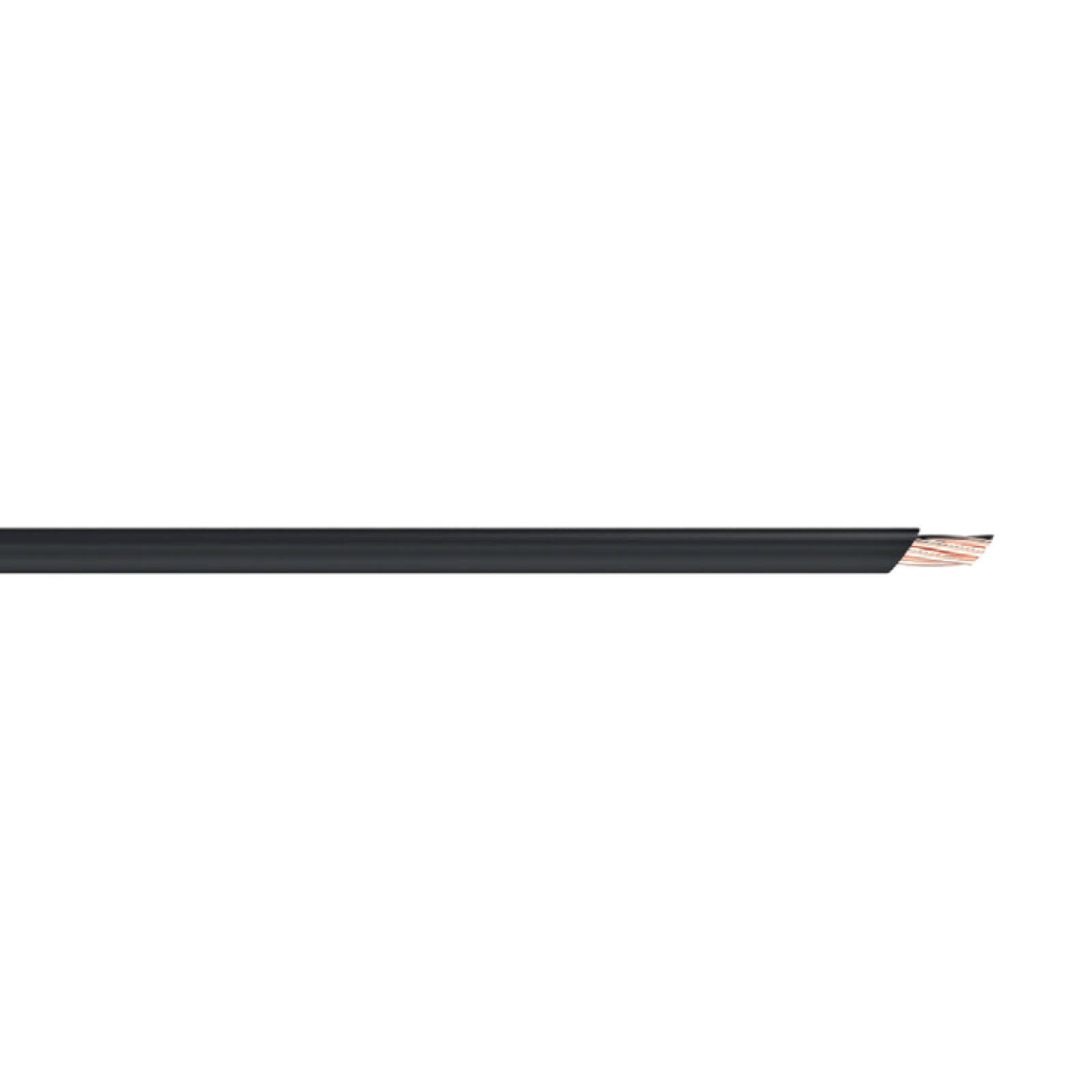 DETA 5m 6mm2 Single Insulated Building Cable Black 681060-5BK